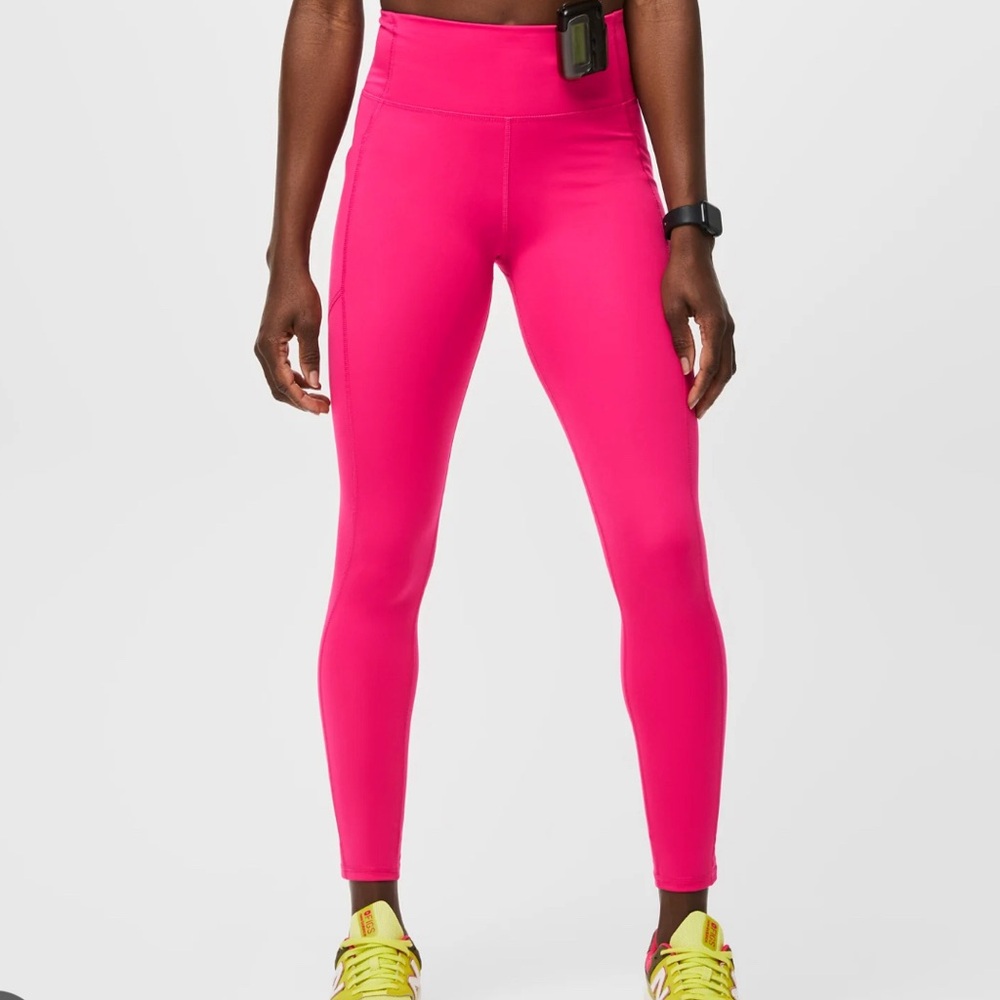 FIGS- XS shocking pink leggings